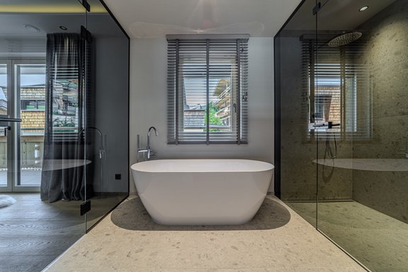 Frei stehende Badewanne