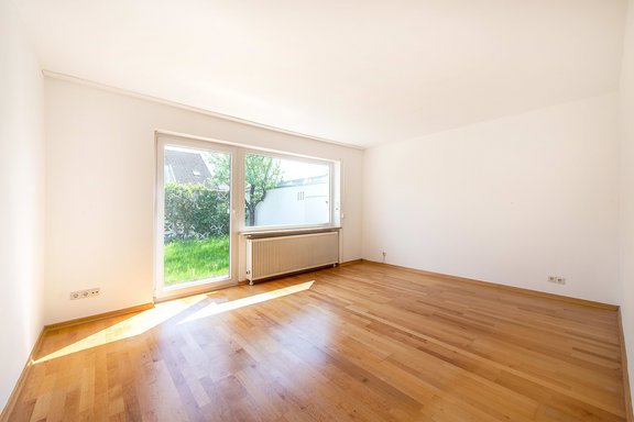 Bedroom with garden access