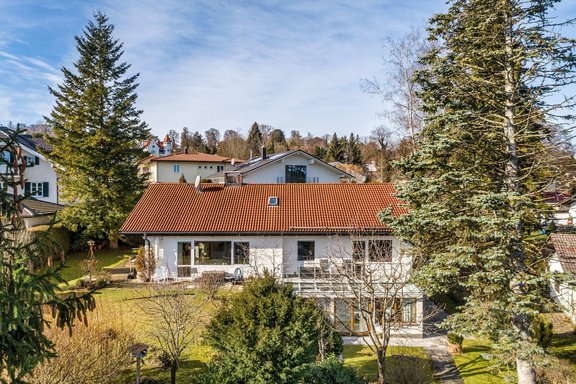 Drone shot - house view