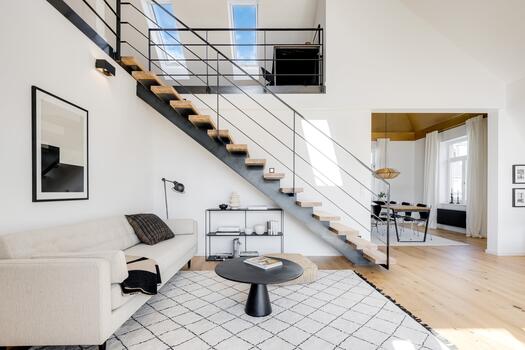 A Living Area Filled with Light