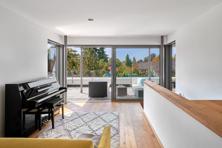 Studio mit Dachterrasse