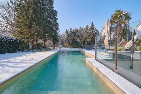 Atemberaubender Gartenblick