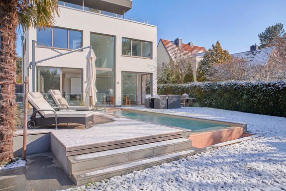 Idyllisches Gartenparadies