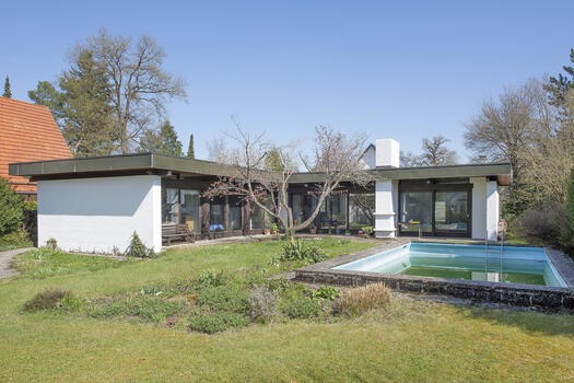 Existing property with pool