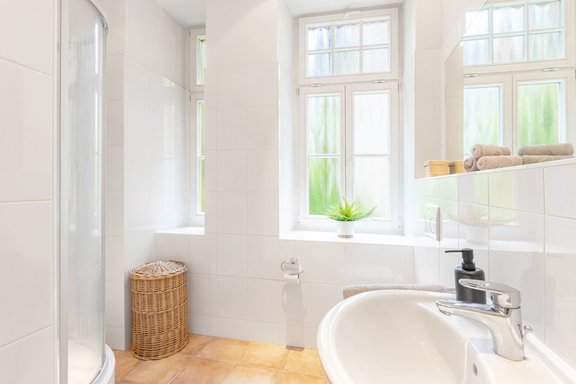 Duschbad mit Tageslicht