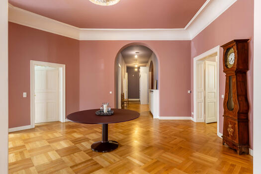 Central hallway
