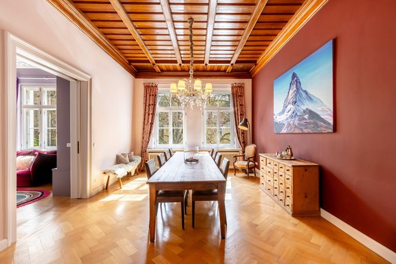 Herrschaftlicher Essbereich