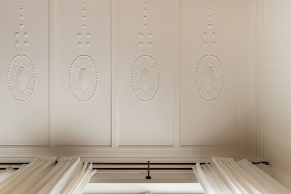 Finest Art Nouveau stucco