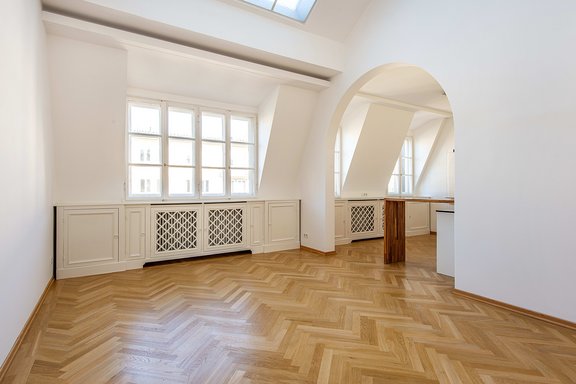 Essbereich mit offener Küche