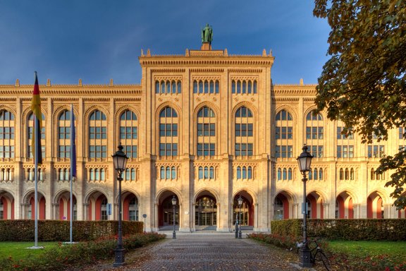 Die nahe Maximilianstraße