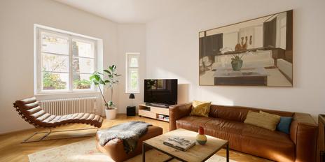 Herrschaftliche Beletage über 204 m² mit Altbau-Charme und Idyllischem Gemeinschaftsgarten