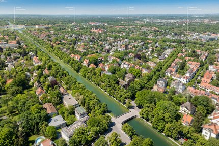 Logenplatz am Schlosskanal