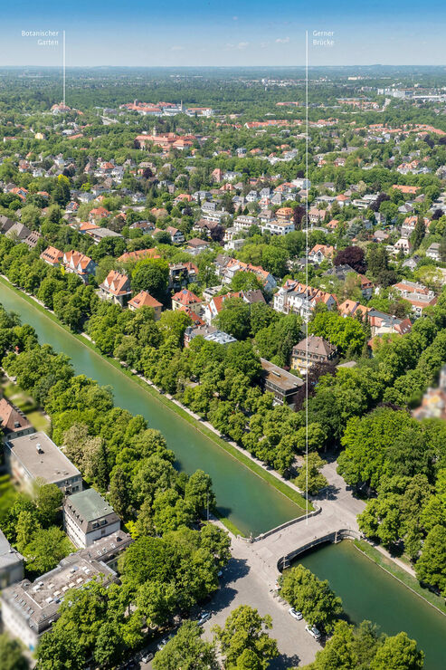 Logenplatz am Schlosskanal