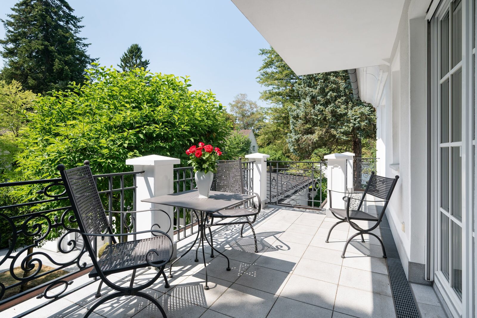 Charming West-Facing Balcony