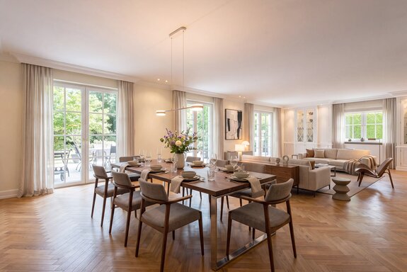 Living/Dining Area (rendered)