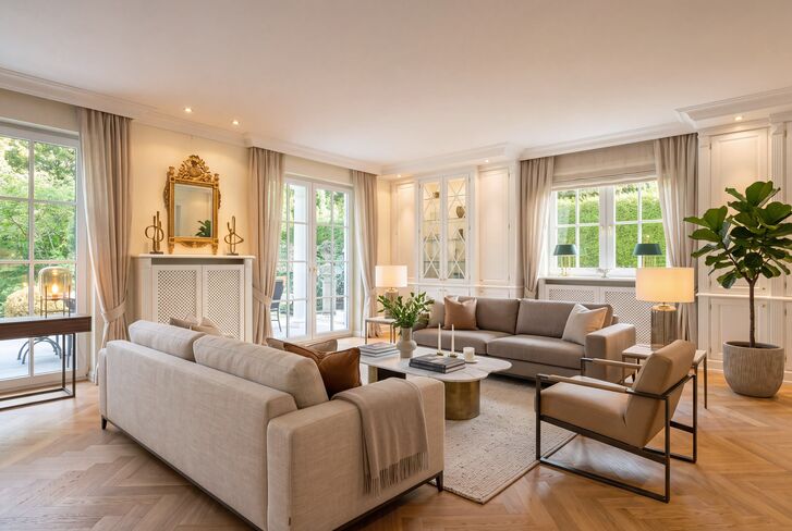 Light-Filled Living Area (rendered)