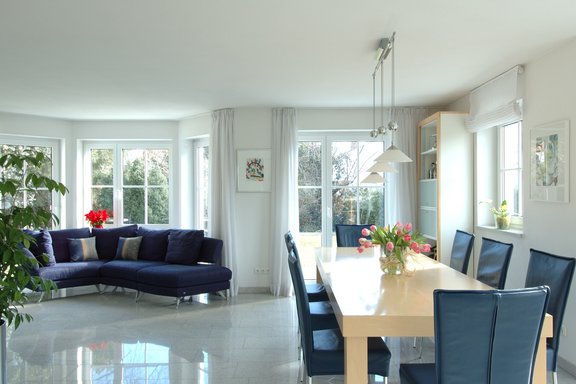 Living & dining area