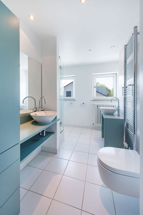 Badezimmer im DG