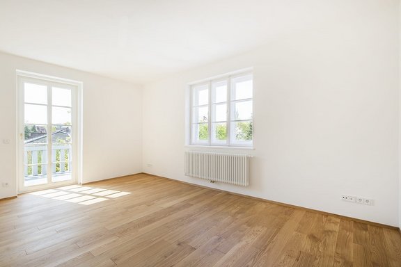 Schlafzimmer mit Balkon