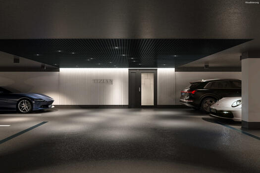 Tiefgarage (visualisiert)