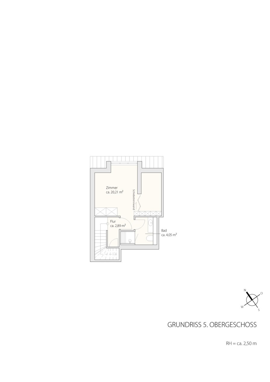 Grundriss 5 OG