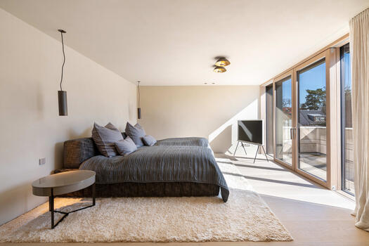 Exclusive master bedroom offers an ideal retreat