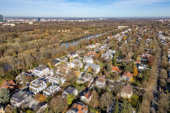 Direkte Nähe zum Isarhochufer