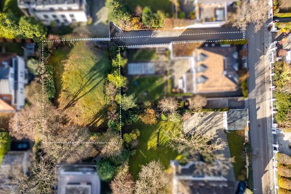 Grundstück virtuell geräumt