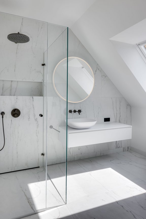 Stilvolles Gästebad