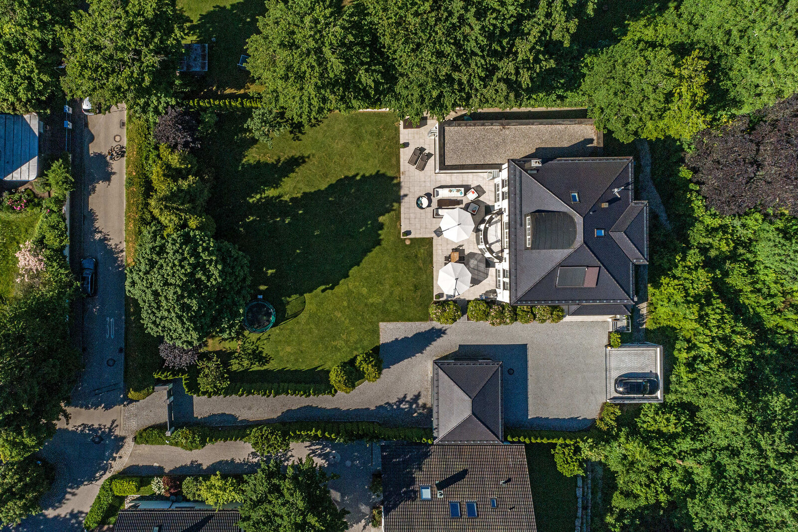 Weitläufiges Villenanwesen