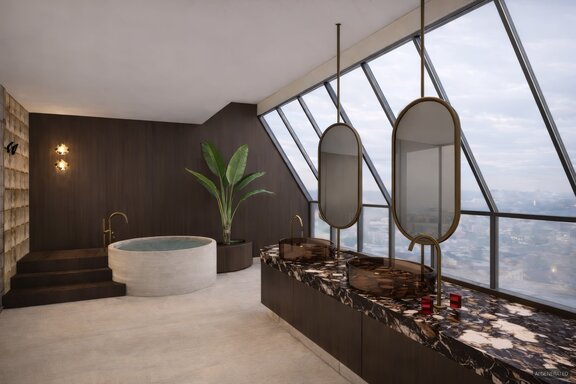 Masterbadezimmer (Visualisierung)