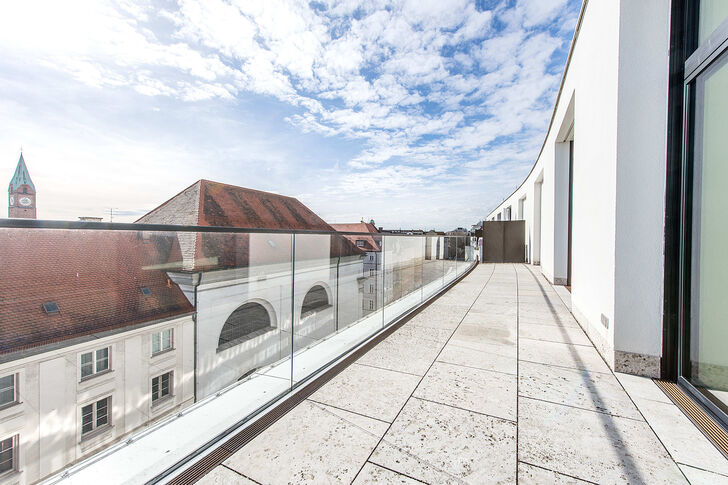 Dachterrasse nach Süden