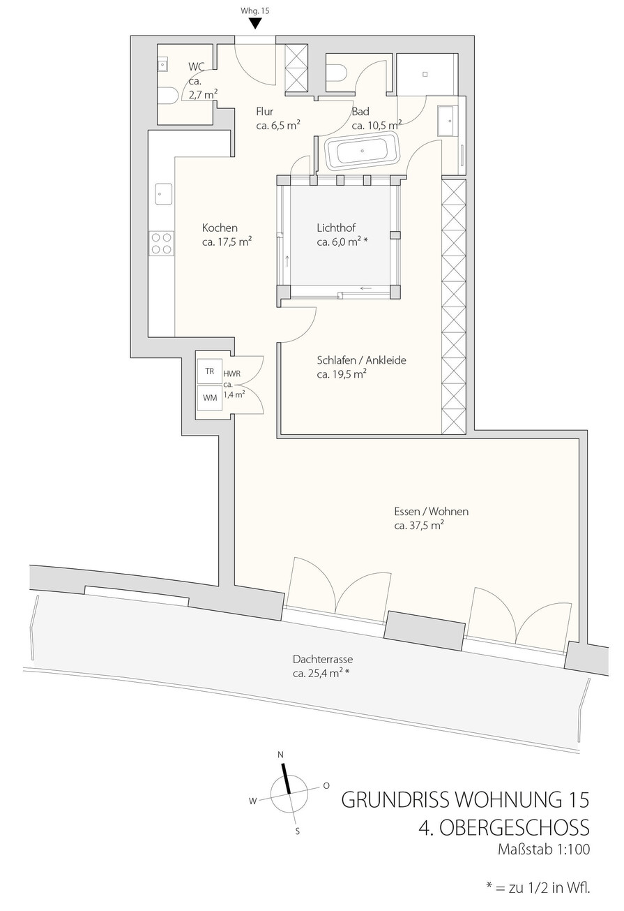 Grundriss 4 OG