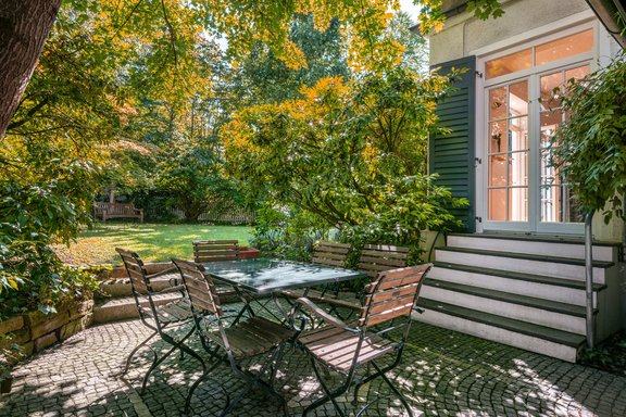 Frühstücksplatz mit Ostblick