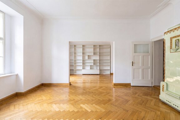 Classic old building floor plan