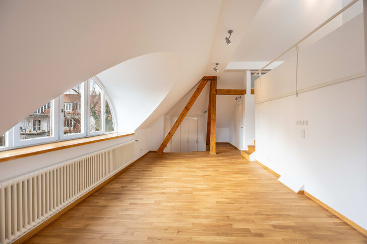 Klimatisiertes Dachgeschoss