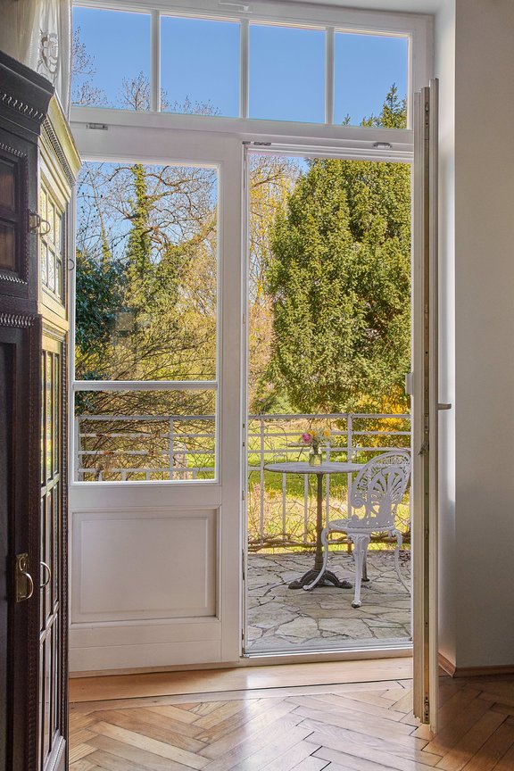 Three entrances to the garden