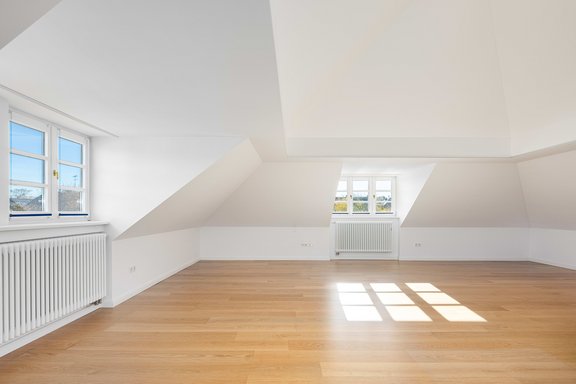 Ausgebautes Dachstudio