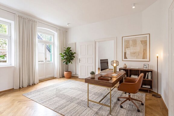 Workspaces (virtually furnished)