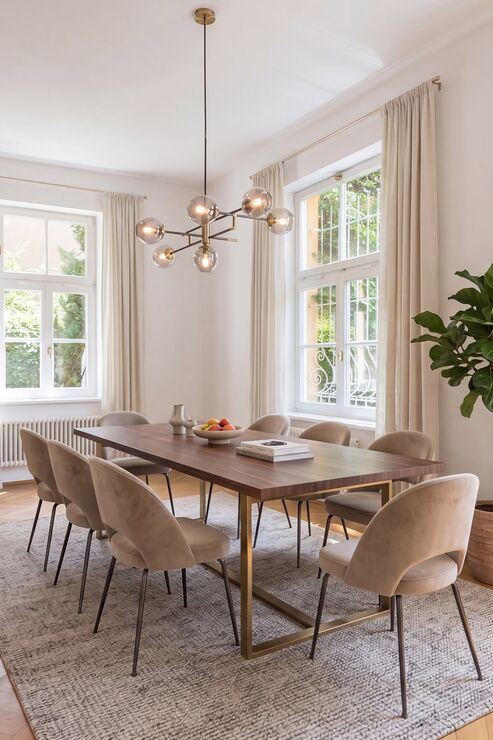 Esszimmer (virtuell möbliert)