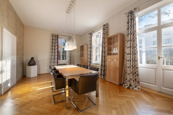 Esszimmer zum Garten