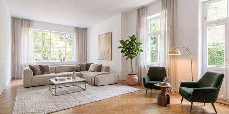 Historic villa with charming flair and ample space in a quiet location