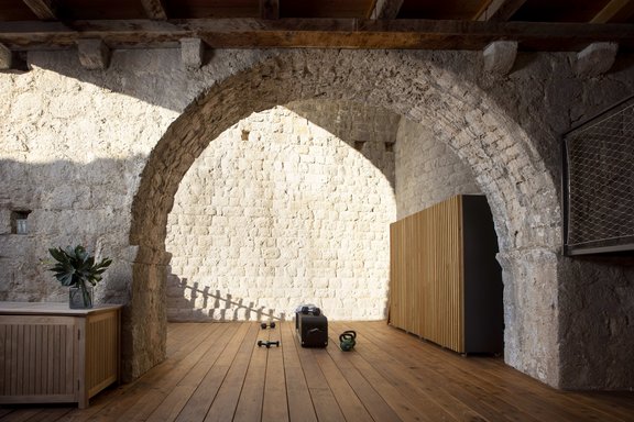 Fitness und Yogaarea