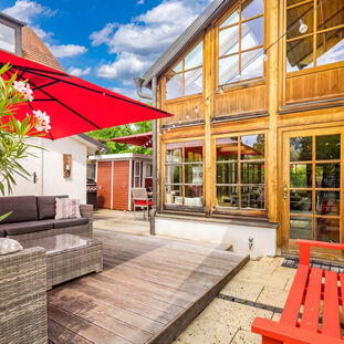 Wintergarten mit Terrasse