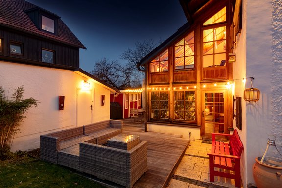 Wintergarten mit Terrasse