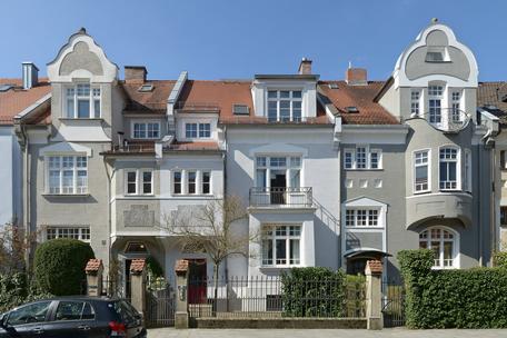 Historic Gerner Art Nouveau townhouse with enchanting southwest garden