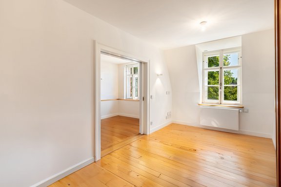 Schlafzimmer perfekt integriert