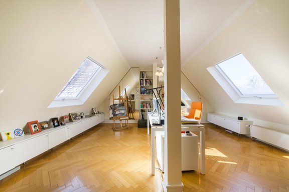 Attic studio