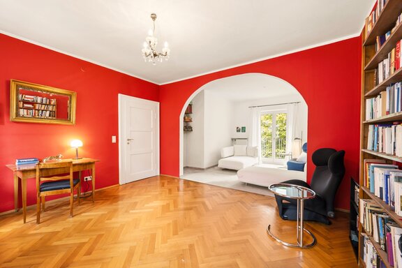 Charming arched passageway