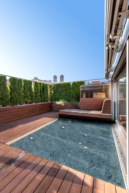 Dachterrasse mit Traumblick